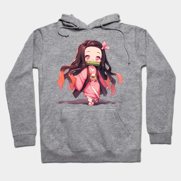 nezuko Hoodie by fancy ghost